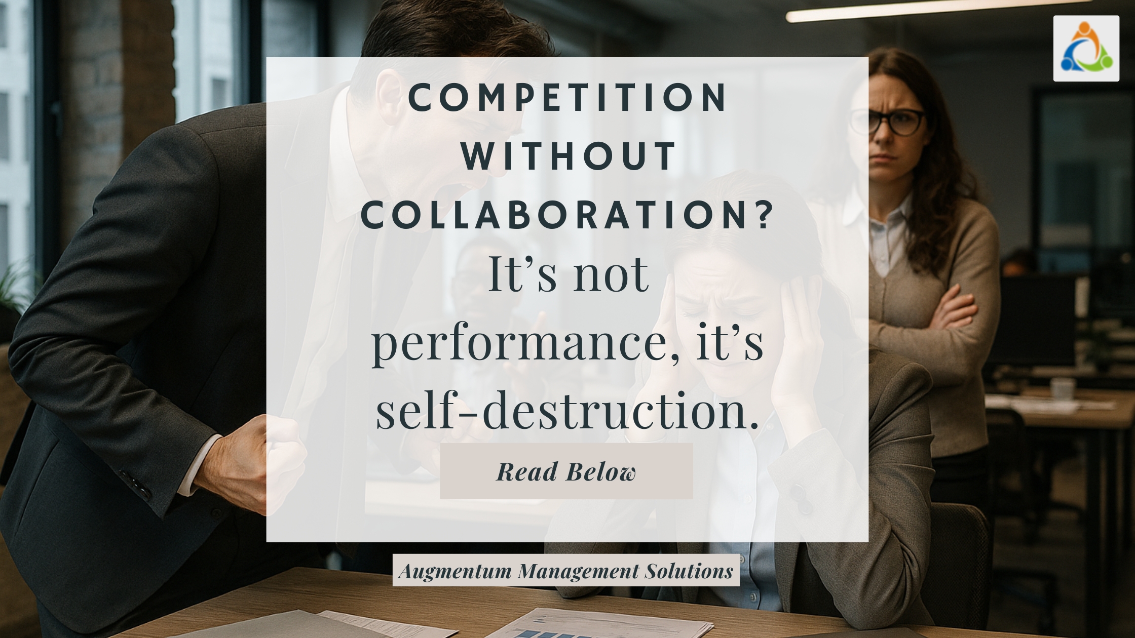Toxic competition looks like performance on the surface but quietly damages trust, teamwork, and scalability in SMEs.