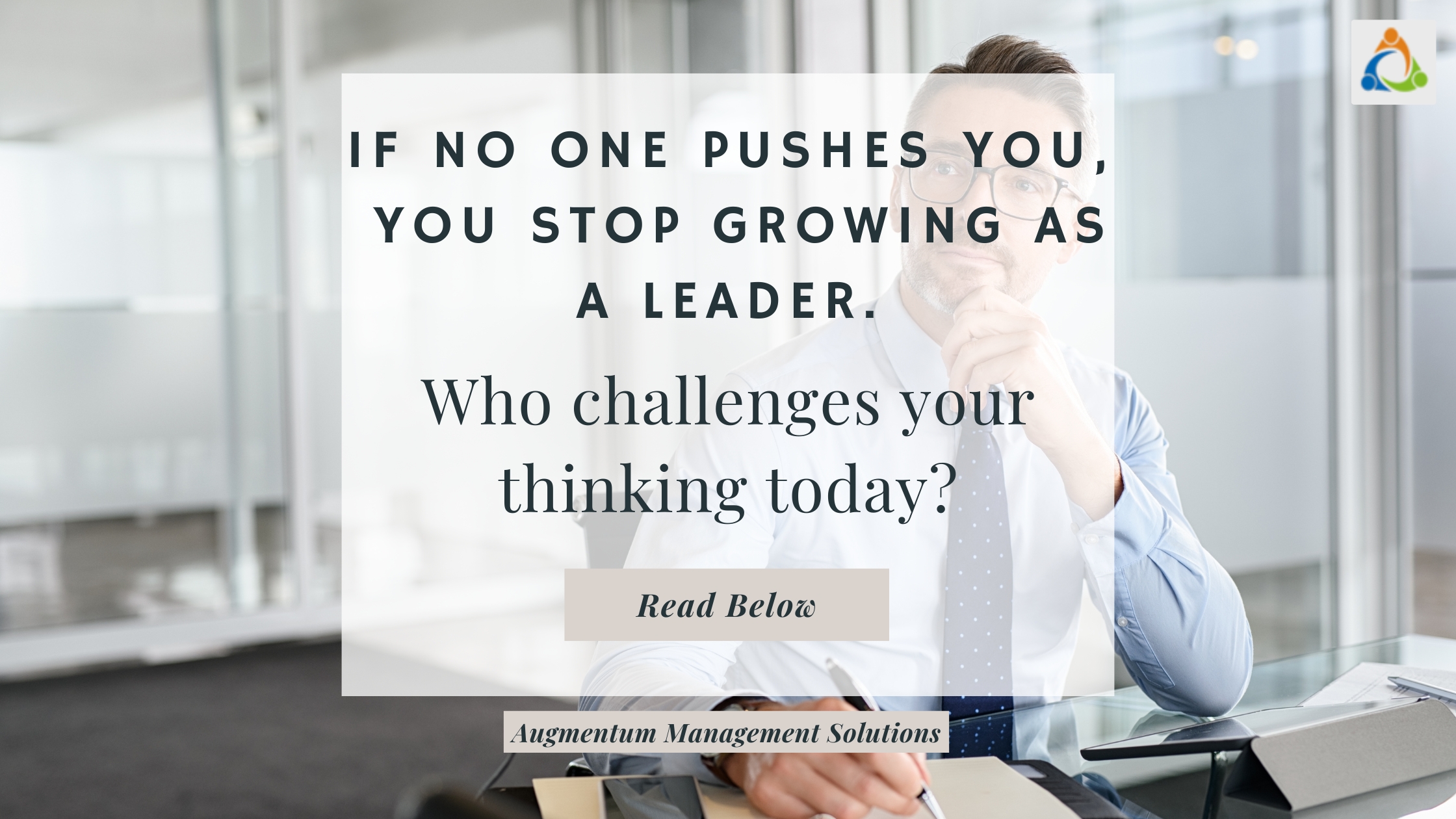 Real growth begins when leaders invite truth, not just agreement.