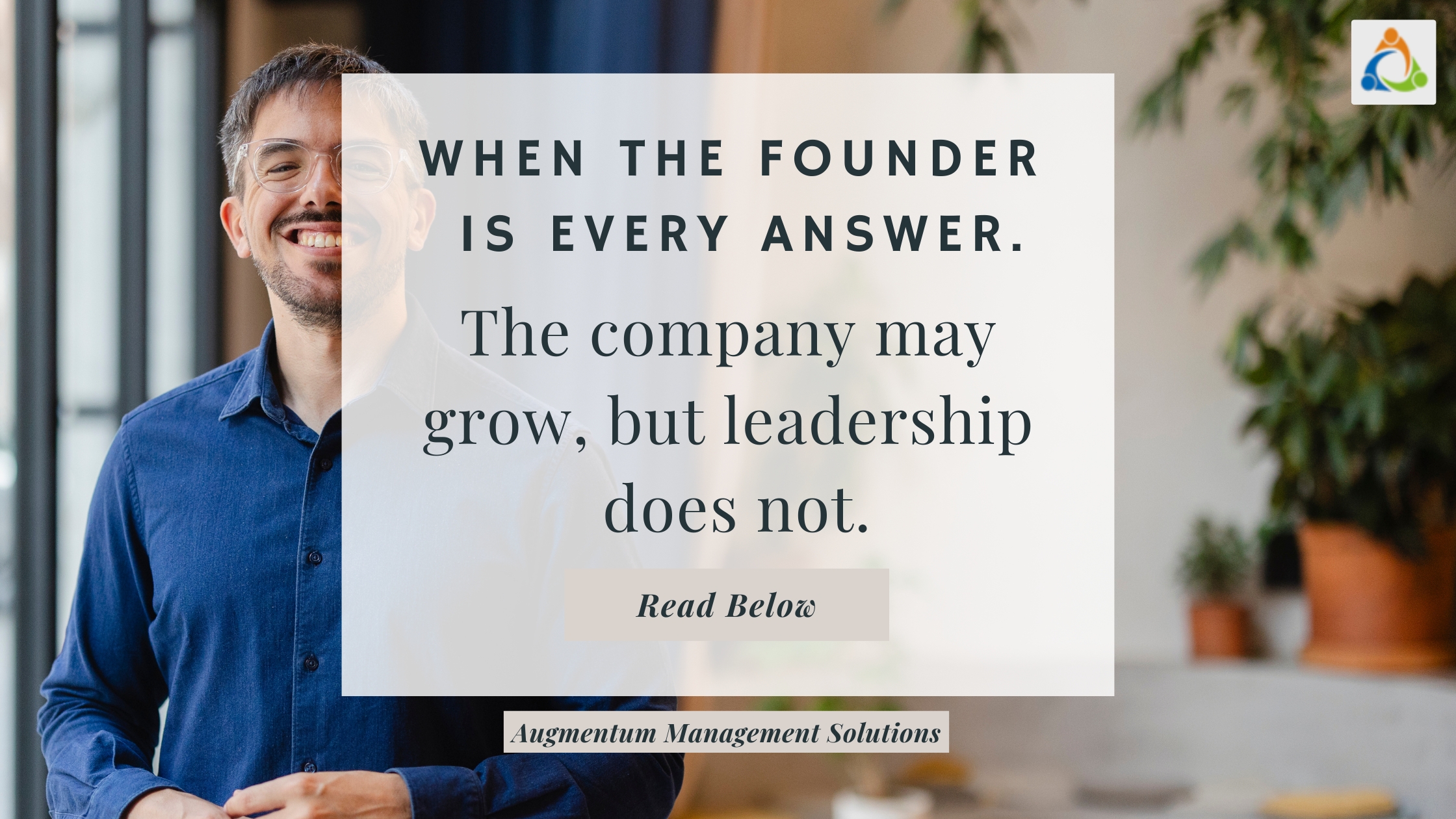 Founder dependency in business showing how companies struggle to scale when every important decision depends on the founder.